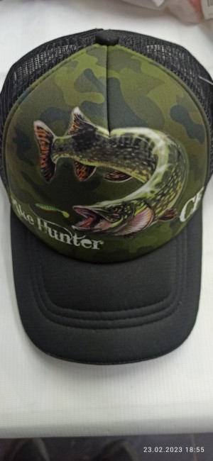 Кепка Crazy Fish Pike Hunter