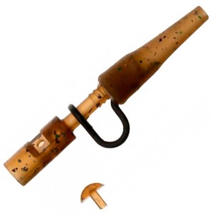 Carp Pro Metallic Lead Clips+Tail Rubbers Camo