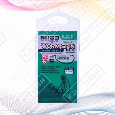 KDF Worm Spin 180-9001