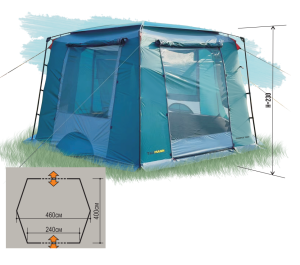 Шатер TauMANN Campus Tent
