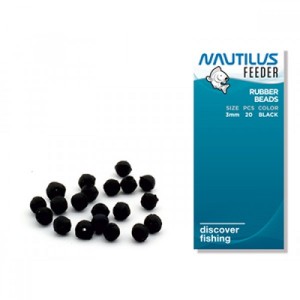 Nautilus Rubber Beads