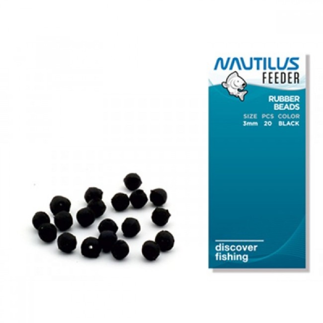Nautilus Rubber Beads