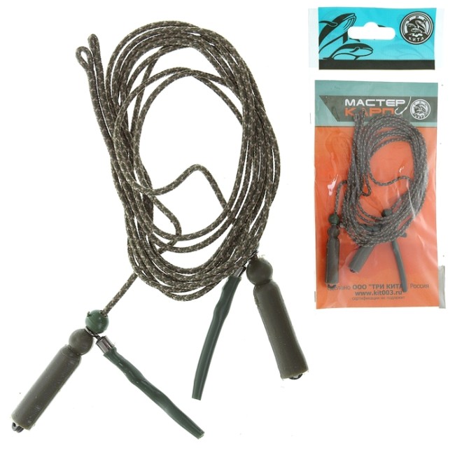 Лидкор для монтажа Три кита с застежкой и втулкой 70см