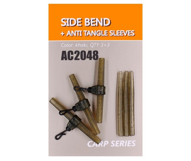 Orange Side Bend+Anti Tangle Sleeves