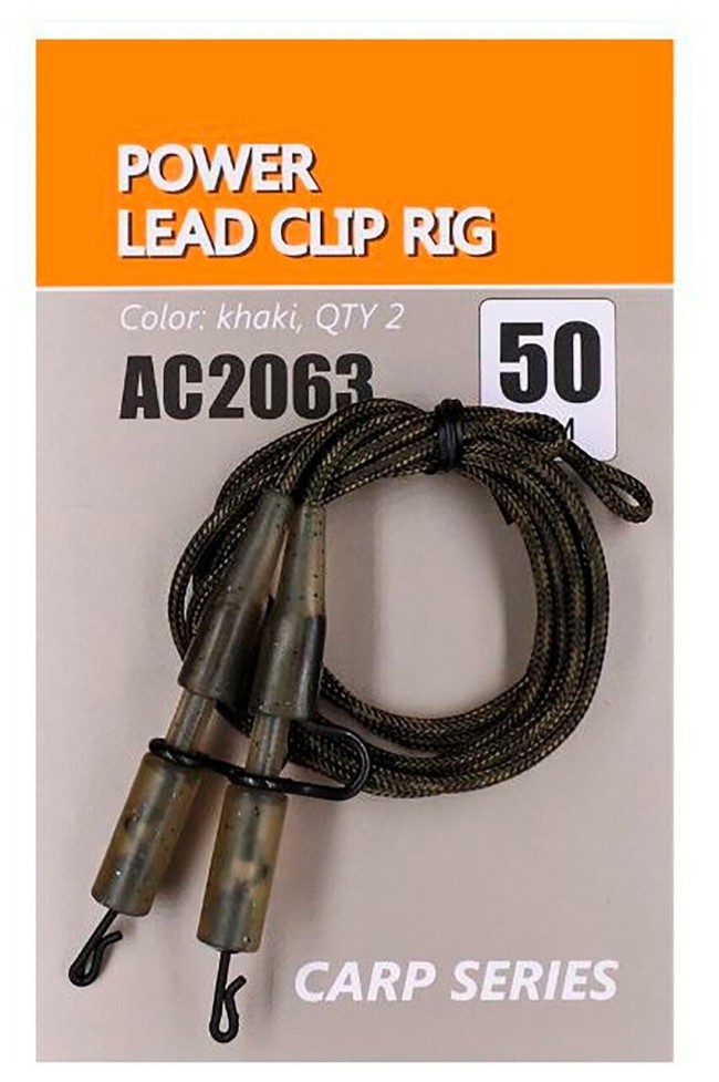 Orange Lead Clip Rig