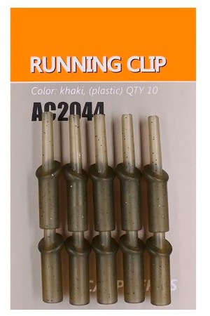 Orange Running Clip
