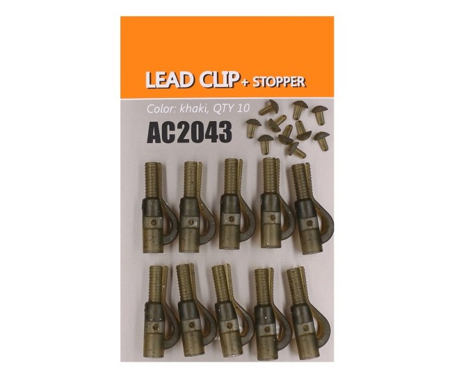Orange Lead Clip+Stoper
