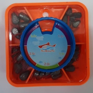 Набор грузил скольз. Xin Yong Da