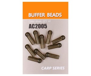 Orange Buffer Beads