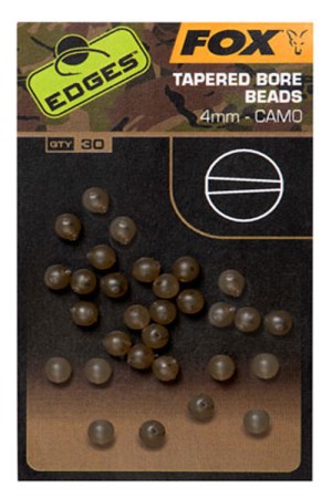 Fox Tapered Bore Beads