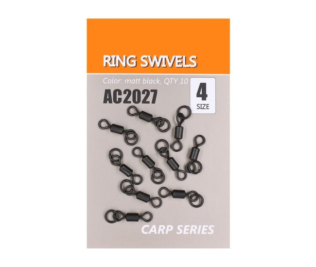 Orange Ring Swivels