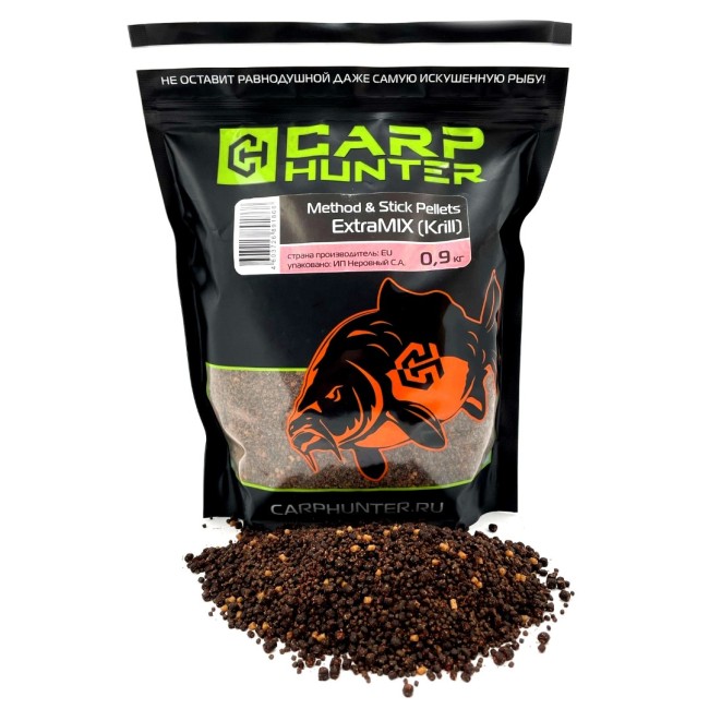 Пеллетс Carp Hunter Method / Stick Pellets ExtraMIX