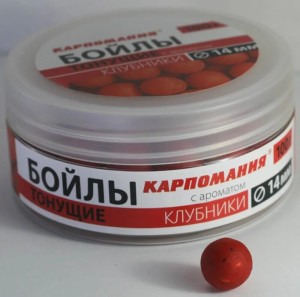 Карпомания тонущие бойлы