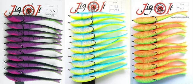 Поролоновая рыбка JigIt Поролоновая рыбка JigIt