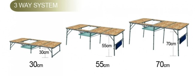 Стол Slim 4 Folding BBQ