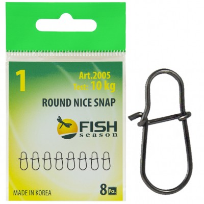 Карабин Fish Season Round Nice Snap