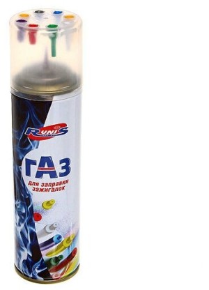 Газ для зажигалок RUNIS